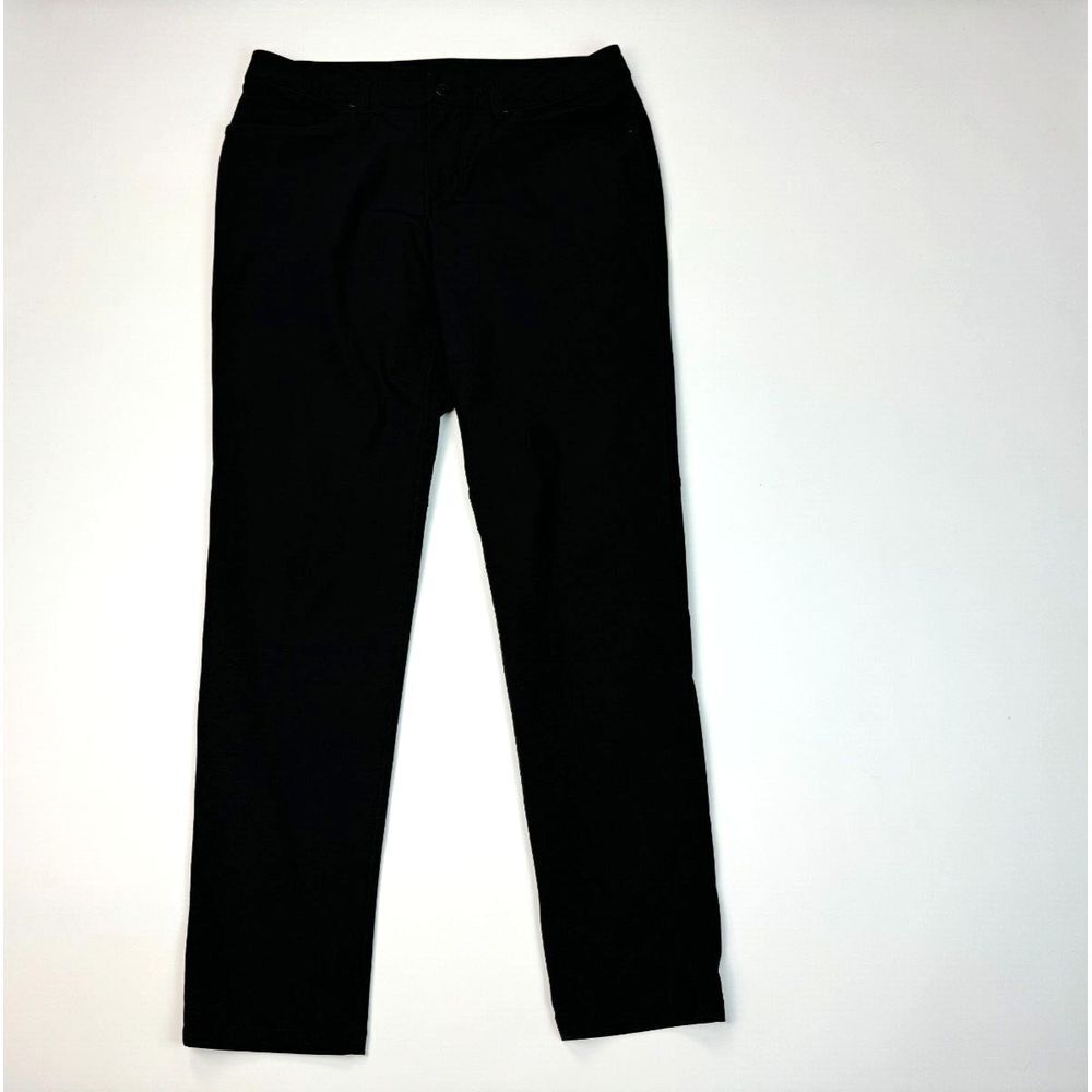 Lululemon ABC Slim Pants Warpstreme‎ Mens 33 Flaw* Stretch Pockets Flat Front